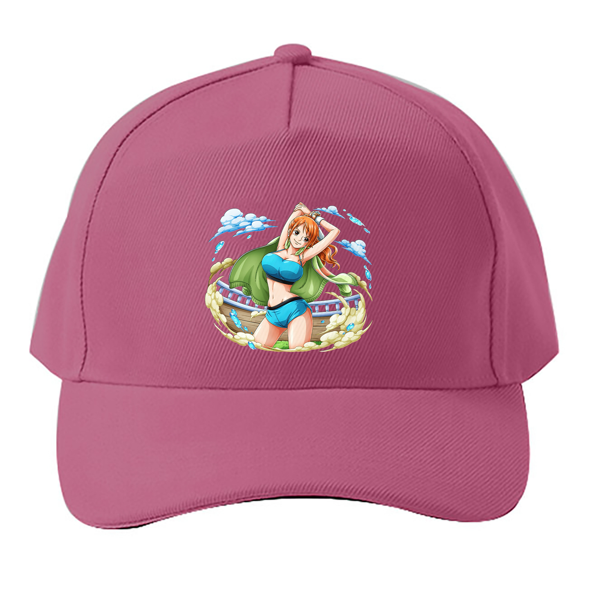 （画像用） ワンピース ナミ ONE PIECE Nami ベースボールキャップ 綿100％ 男女兼用 帽子 スポーツ